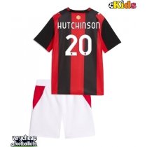 AC Milan Omari Hutchinson #20 Replica Home Minikit 2026-27 Short Sleeve (+ pants)